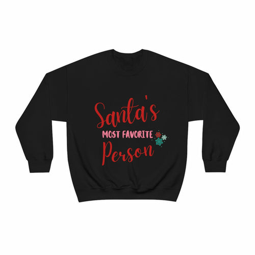 Womens Santa's Favorite Sweatshirt